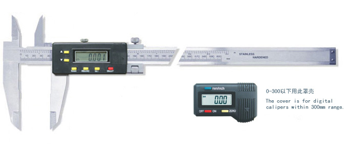 Digital Calipers with Knife-edge Jaws (Type B)