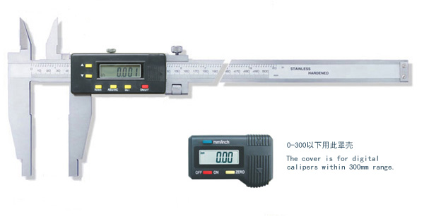 Digital Calipers with Two Types of I.D Jaws (Type E)