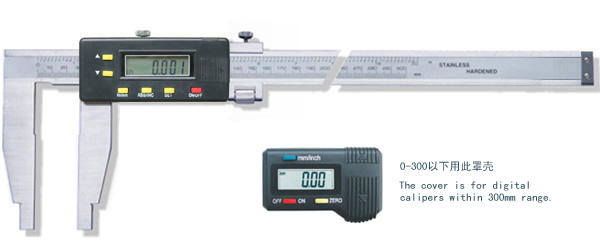 Digital Calipers without upper jaws (Type D)