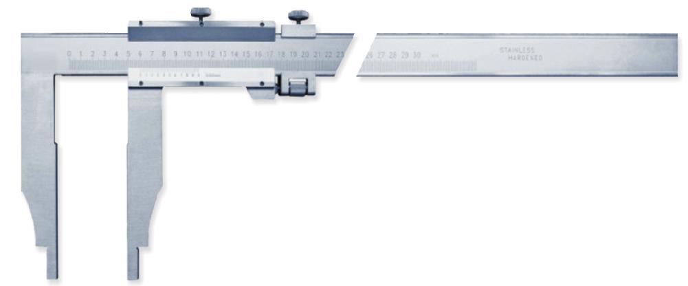 Vernier Calipers without Upper Jaws (Type D)